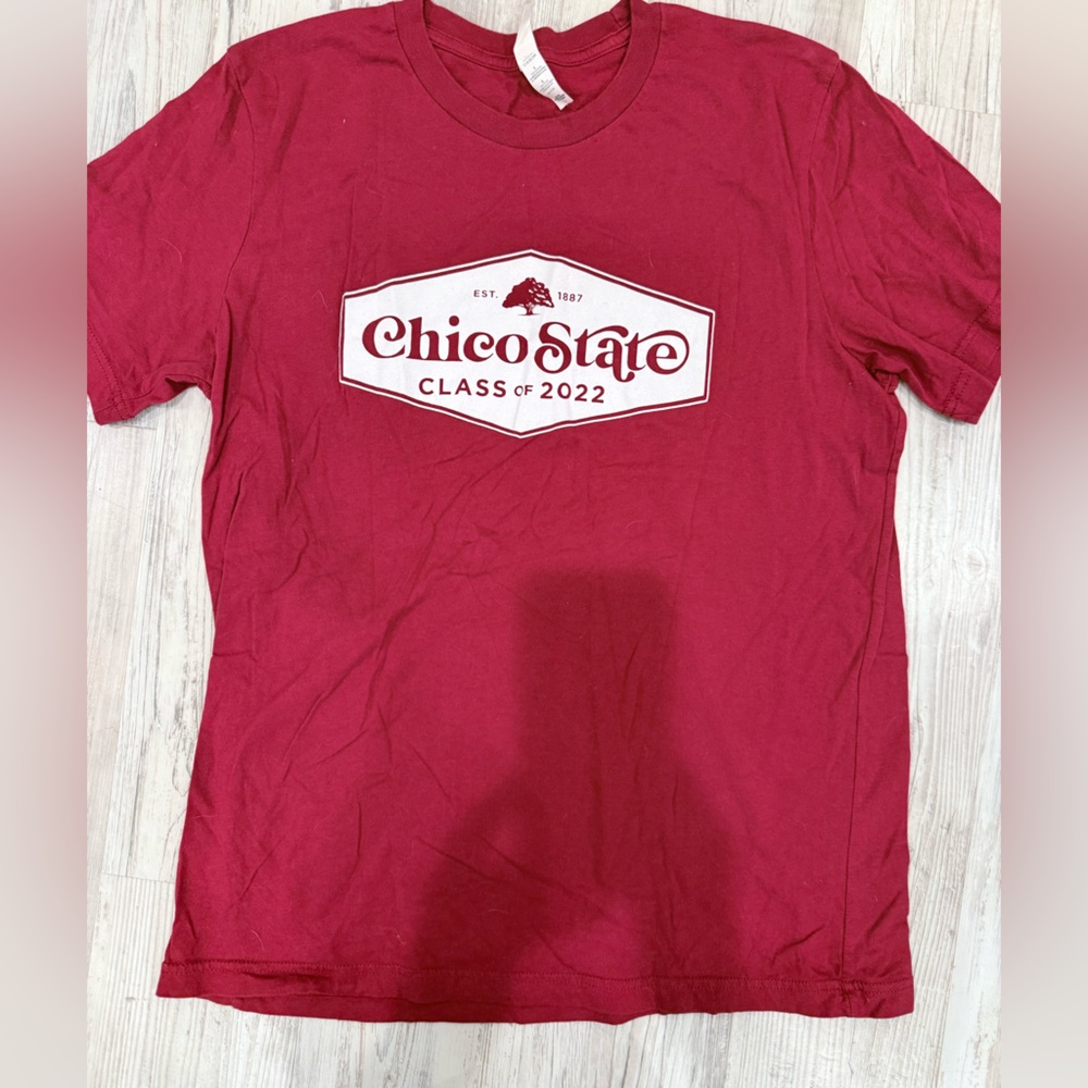 Chico State Maroon Short Sleeve Tee